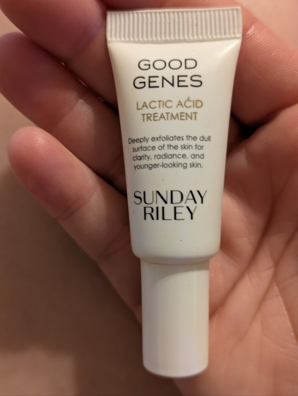 NEW Sunday Riley Good Genes Lactic Acid Treatment 5 mL Deluxe Travel Size